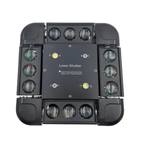 Beam láser 12 LED - Audiovisual Eventos LEAROY
